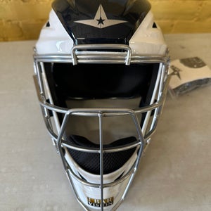 New All-Star MVP2500-TT Catcher's Mask Navy/White