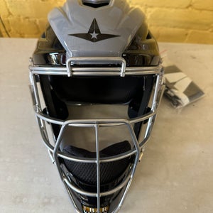 New All-Star MVP2500-TT Catcher's Mask Graphite/Black