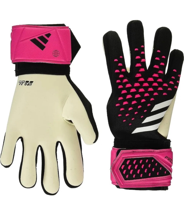 Size 7 Adidas Predator GL League Goalkeeper Gloves HN7993  Pink Black New in Box