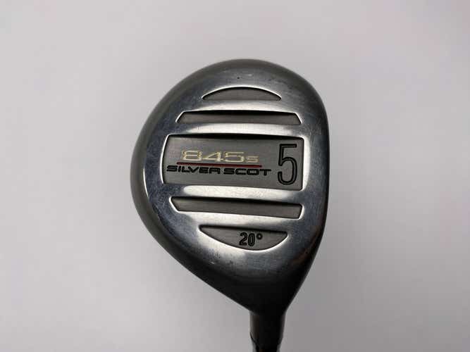 Tommy Armour 845S Silver Scot 5 Fairway Wood 20* Tour Step Regular Steel Mens RH