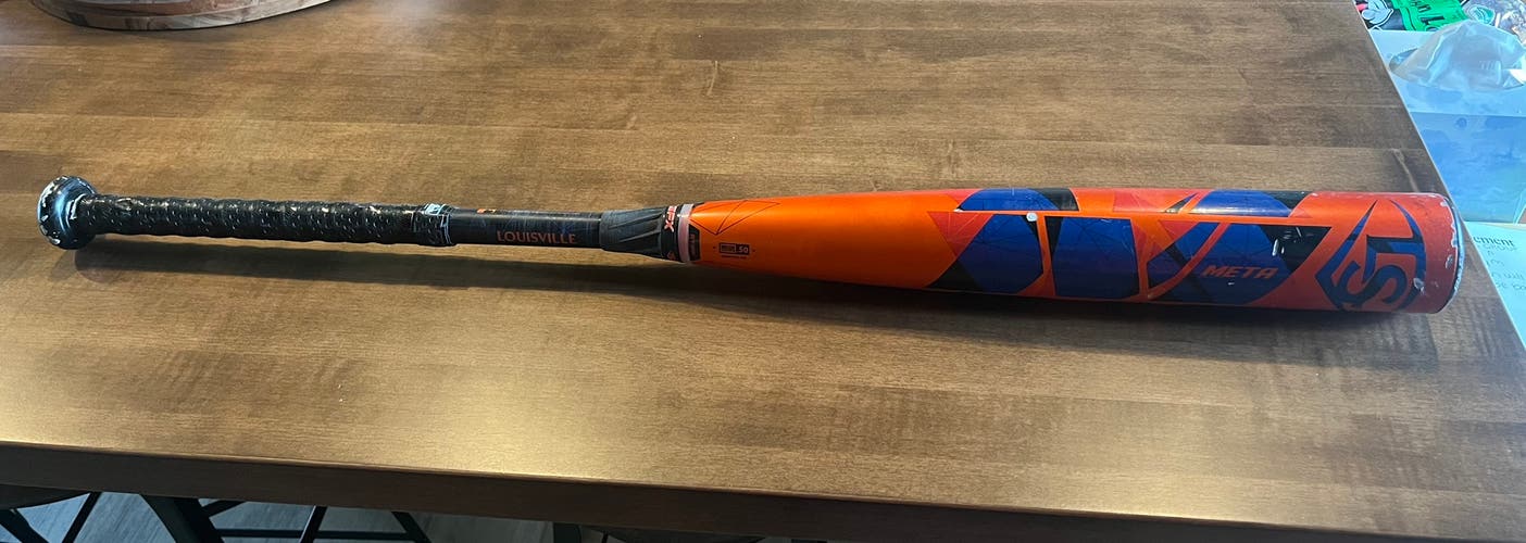 Used BBCOR Certified Louisville Slugger (-3) 30 oz 33" Meta Bat