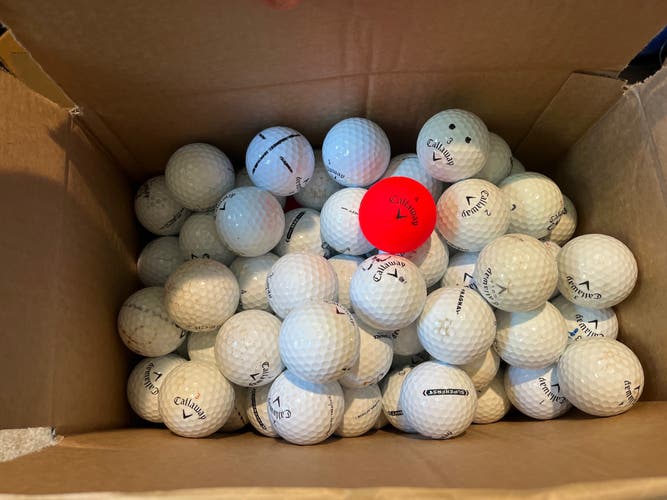 Used Callaway golf balls