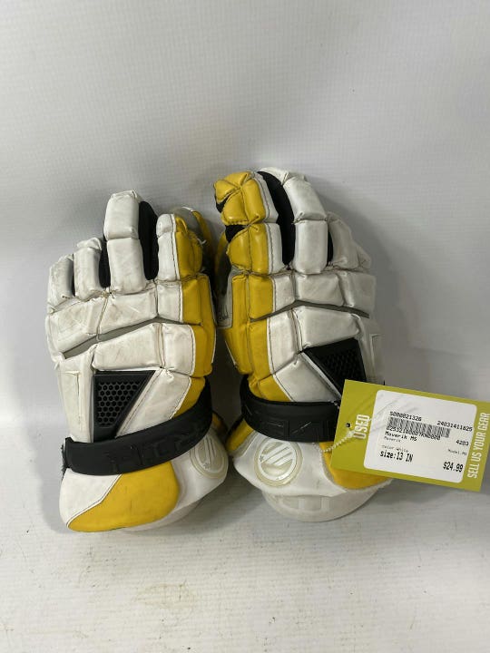 Used Maverik Ms 13" Men's Lacrosse Gloves