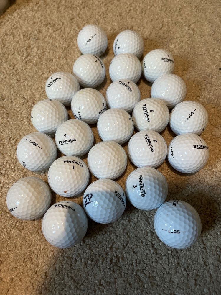 Used Pinnacle 24 Pack (2 Dozen) Soft Balls