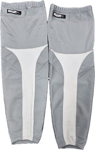 CCM EDGE CUSTOM HOCKEY SOCKS PRACTICE GRAY PRO STOCK AHL XL (12015)