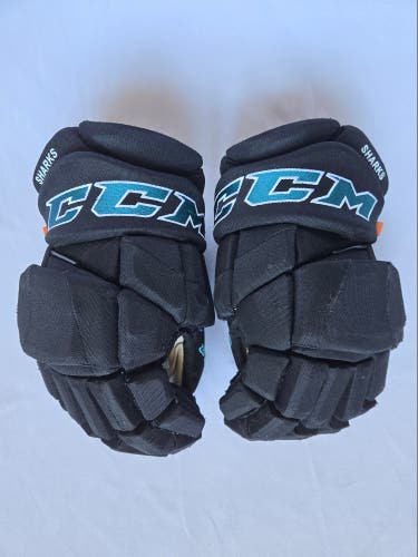14" CCM HGPJSPP pro stock gloves SJS black