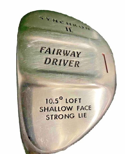 Synchron II Fairway Driver 10.5* Shallow Face Strong Lie Regular Graphite 44" LH