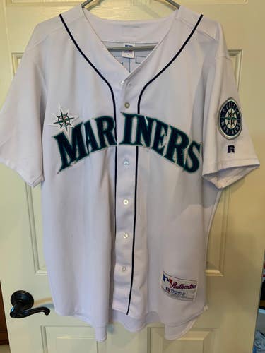 MLB Authentic Vintage Seattle Mariners #5 John Olerud 25th Anniversary Jersey