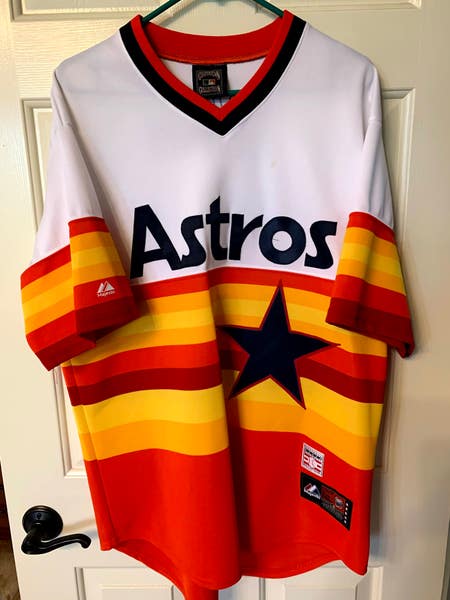 MLB アストロズ RYAN 34 ユニフォーム 44(L) MLB アストロズ RYAN 34 ユニフォーム 44(L) NOLAN RYAN #34