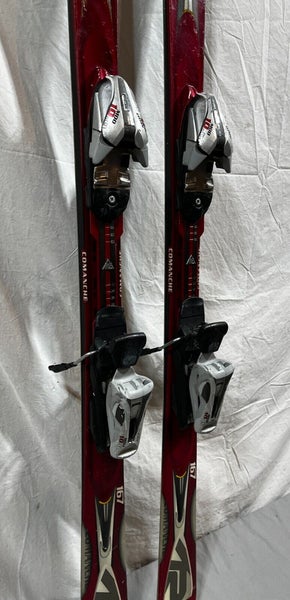 Used K2 COMANCHE AMP Mens DH Ski/Binding White 160 cm