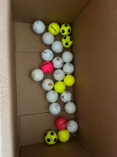 Used Assorted Callaway Balls