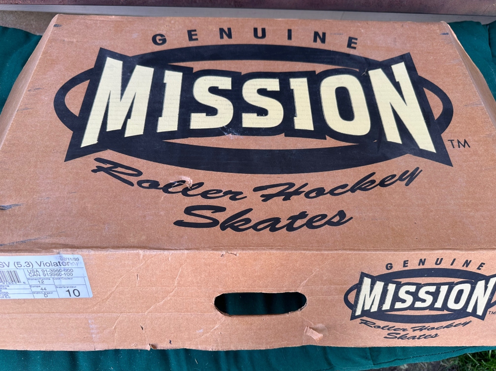 Used Mission Proto SV  Violator Inline Skates Senior Size10