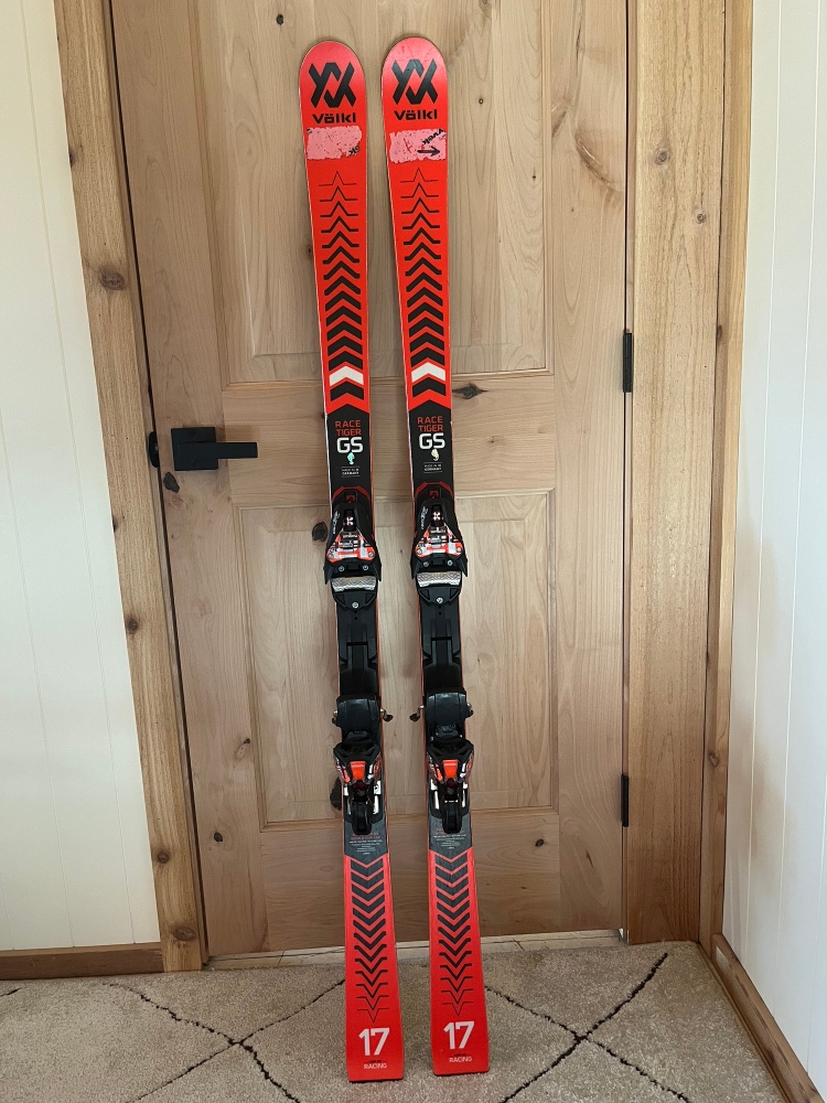 Unisex 2021 Racing With Bindings Max Din 12 Racetiger GS Skis