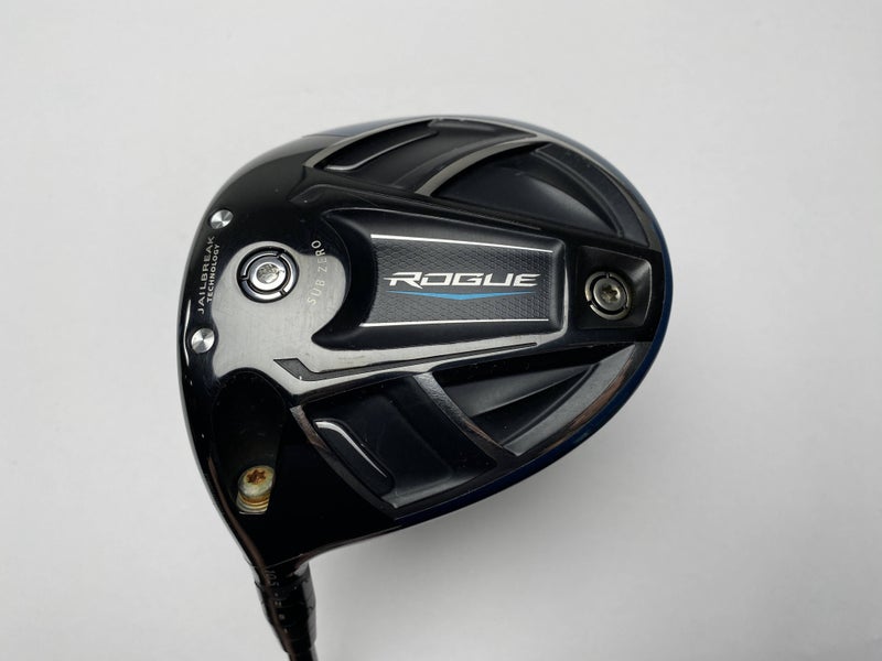 Callaway Rogue Sub Zero Driver 10.5* Aldila Synergy 60g Stiff LH Midsize Grip