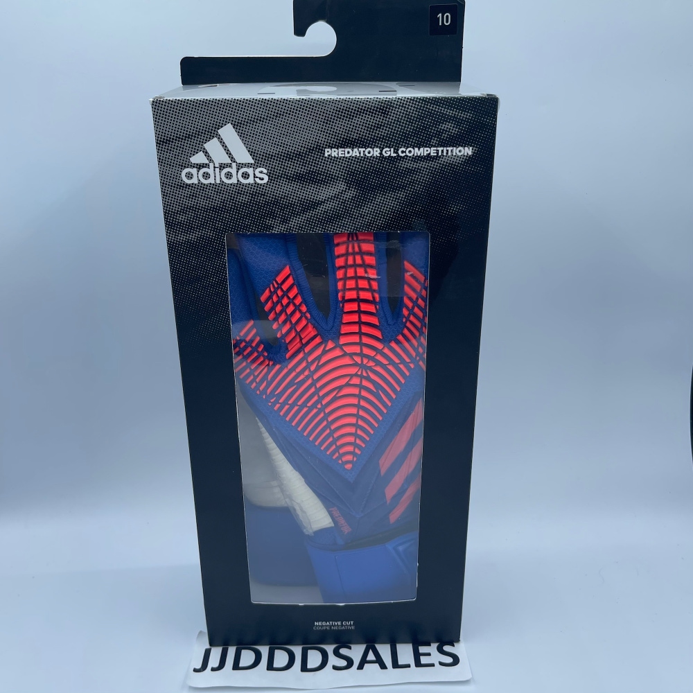 Adidas Predator GL Competition Negative Cut Goalkeeper Gloves H43776 Size 10 NEW