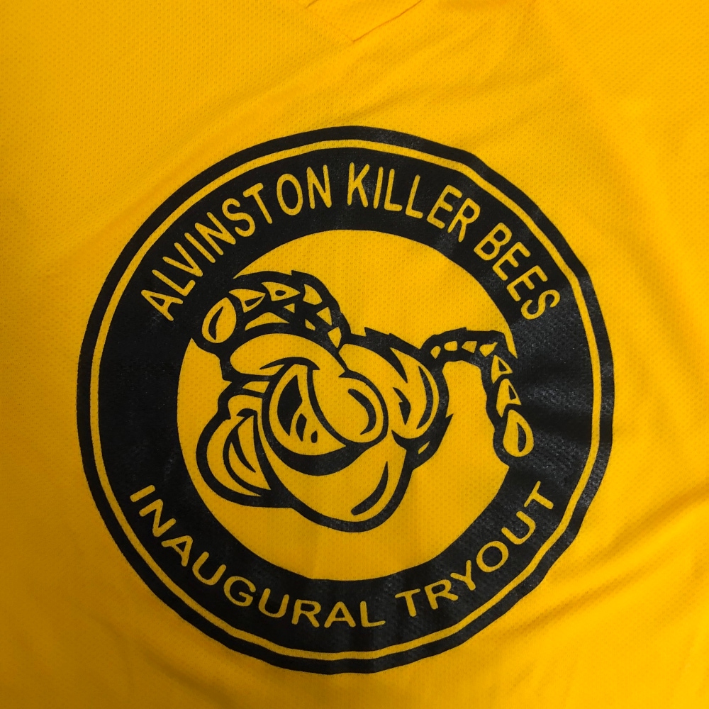 Alvinston Killer Bees Tryout jersey