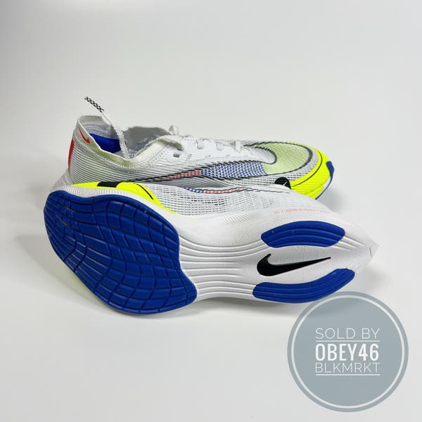 Nike ZoomX Vaporfly NEXT% 2 ホワイト/ブルー Nike Zoomx Vaporfly Next% 2 Men's Multi Size White/ Photo
