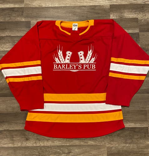 Beer League Hockey Jersey, Calgary flames Colors