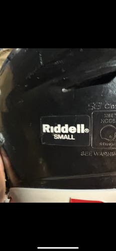 Used Small Riddell speedflex