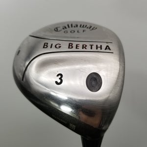 2004 CALLAWAY BIG BERTHA 3 WOOD LIGHT FLEX RCH 75W GOOD