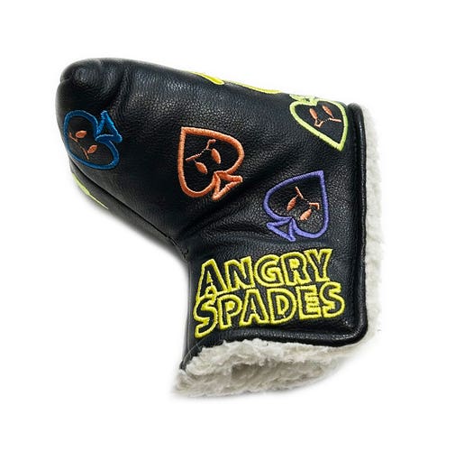 Angry Spades Custom Shop 911 Mid-Mallet Putter Headcover