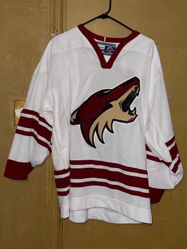 CCM NHL Phoenix Arizona Coyotes Jersey Mens Size Large Away Vintage Classic Used