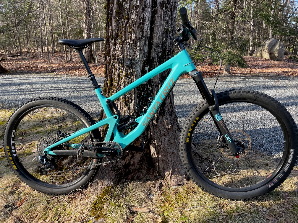 Used Men's 2019 Santa Cruz Bronson C Mountain Bike L/Eagle Electric