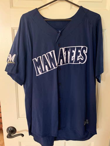 MiLB Brevard County Manatees #34 Jersey