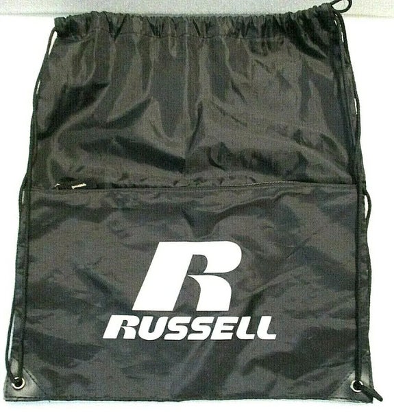 Russell Athletics Drawstring Sports Backpack With Front Zippered Pocket New