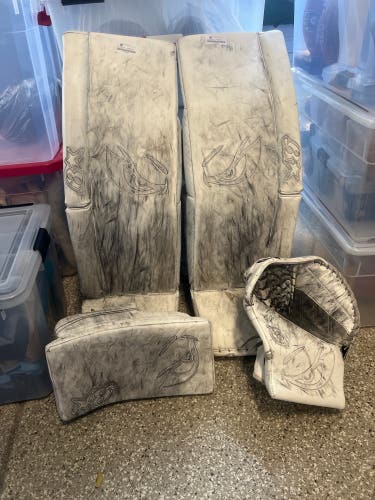 36" Regular  G-Netik Pro 4 Goalie Full Set