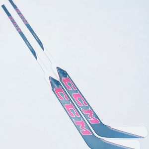 New 2 Pack CCM Premier  Goalie Hockey Stick-Regular-Crawford Pro Curve-26" Stamp