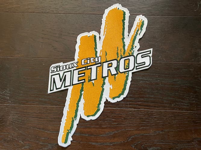 Sioux City Metros Jersey crest Patch