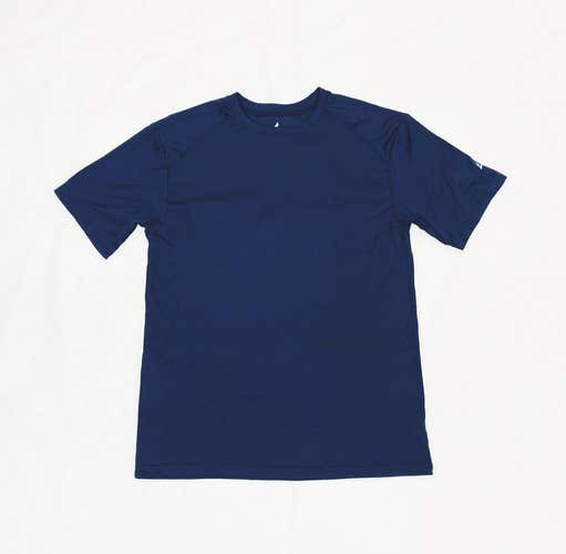 Blue Devils Football Short Sleeve T-Shirt Performance Tee Mens M Navy Blue