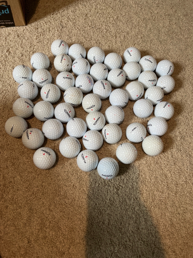 Used Pinnacle 48 Pack (4 Dozen) Rush Balls