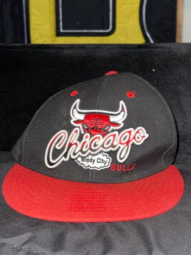 ‘47 Brand NBA Hardwood Classics Chicago Bulls SnapBack Hat Used Pre Owned Adjustable Basketball