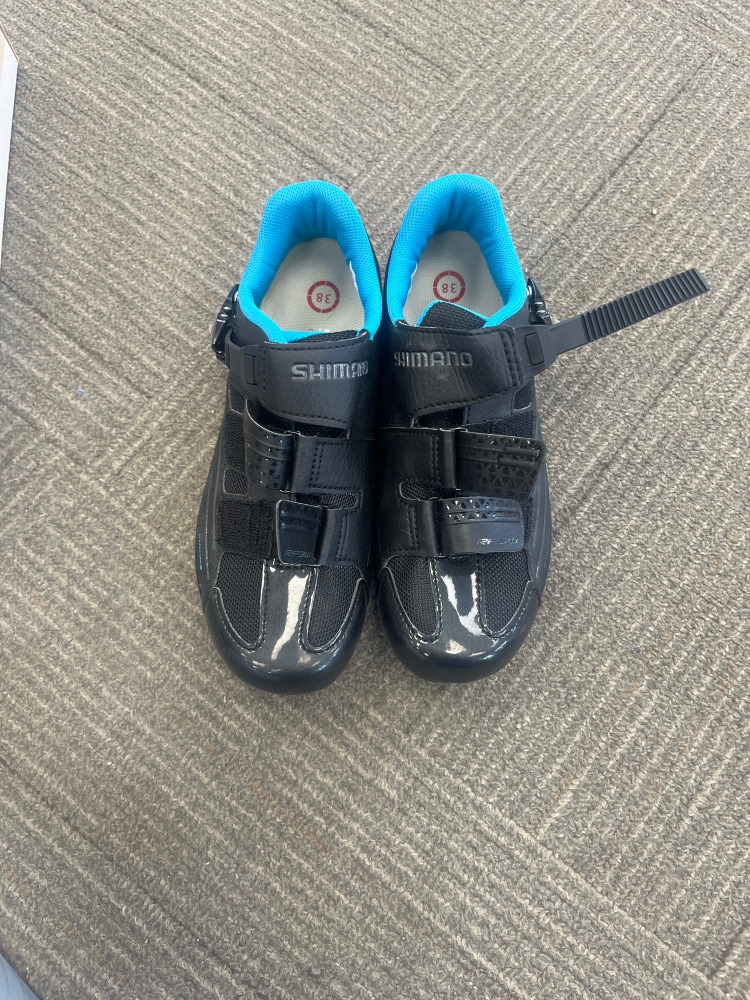Black Women's Size 5.5 (Women's 6.5) Shimano RP3 Cycling Shoes