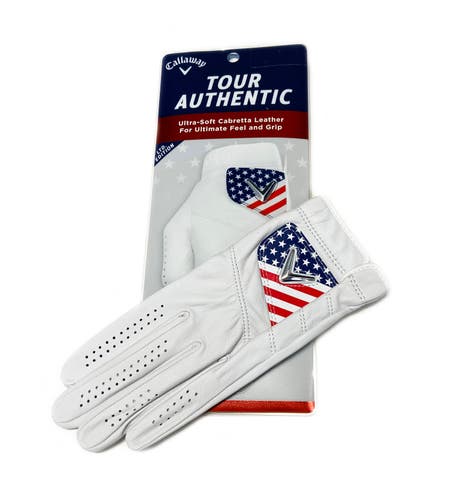 NEW 2023 Callaway Tour Authentic Americana Golf Glove Men's Small (S)