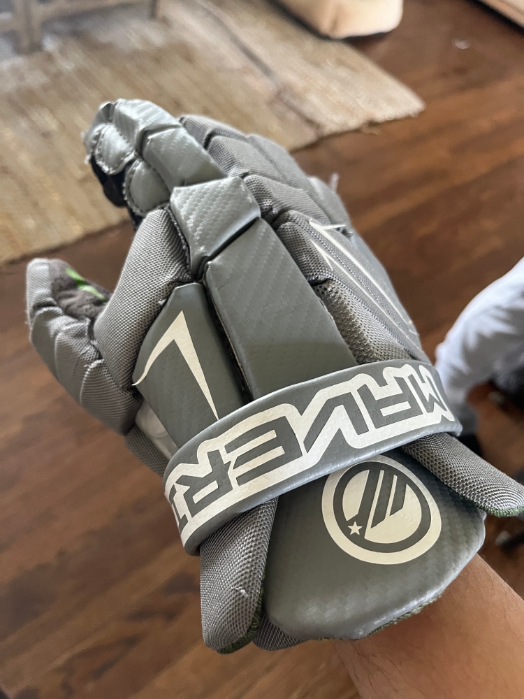 Used  Maverik Large MX Lacrosse Gloves