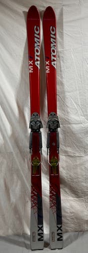 Atomic MX 7 177cm 105-70-97 Telemark Skis Black Diamond O3 Midstiff Bindings