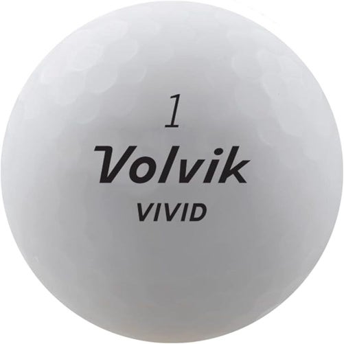Volvik Vivid Golf Balls (Matte Finish, 3pk) 1 Sleeve, 2024 NEW