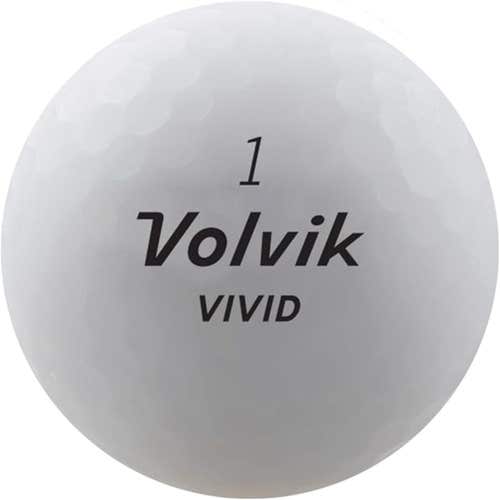 Volvik Vivid Golf Balls (Matte Finish, 3pk) 1 Sleeve, 2024 NEW