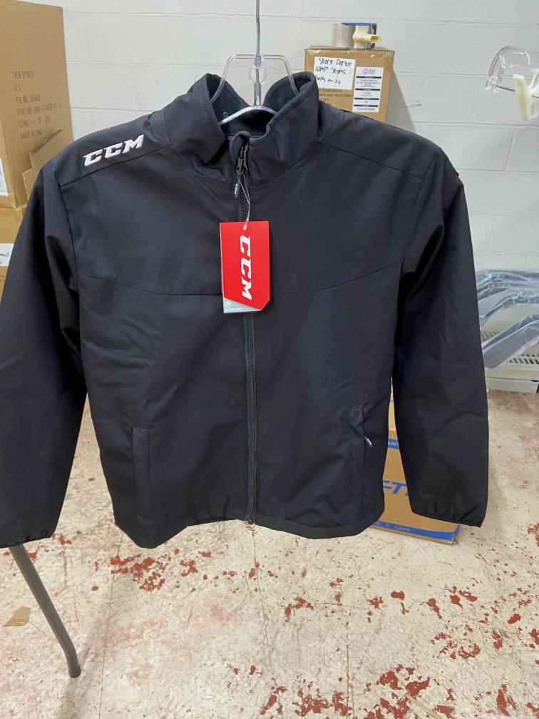New Adult CCM Midweight Jacket Black or Navy