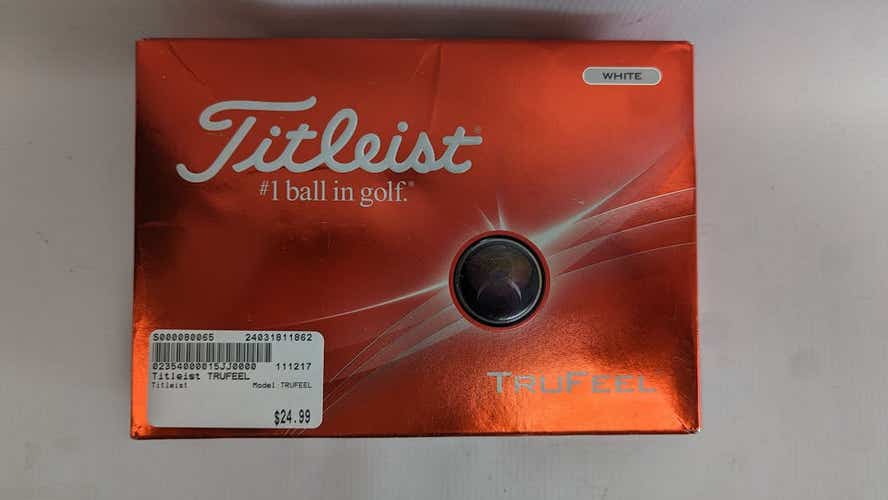 Used Titleist Trufeel Golf Balls