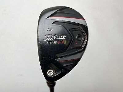 Titleist 913H 3 Hybrid 19* Mitsubishi Rayon Diamana S+82 Stiff Graphite Mens LH