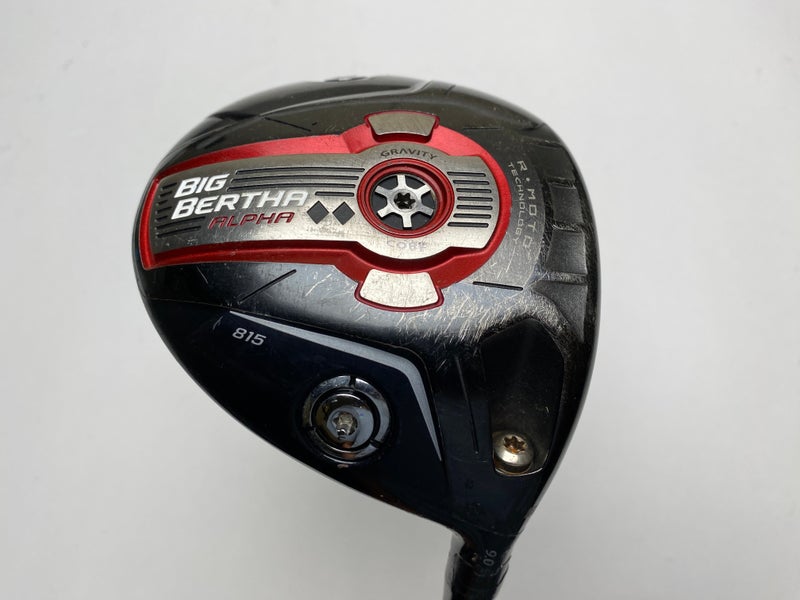 Callaway Big Bertha Alpha 815 DBD Driver 9* Shadow FL Regular Graphite&Steel RH