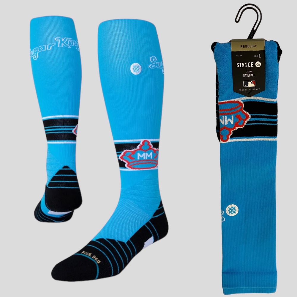 MLB Miami Marlins City Connect Uniform Baseball Socks by Stance * NEW