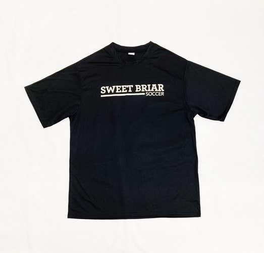 C2 Sport Sweet Briar College Soccer Short Sleeve Tee Men's S M L XL Black