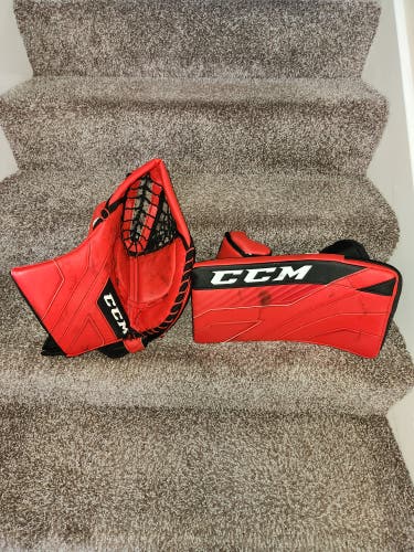 CCM Axis Pro Glove & Blocker