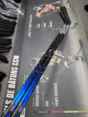 2 PACK | PRO HOSSA | 87 Flex NEW! Senior Bauer Left Hand Nexus Geo Hockey Stick P92M Pro Stock
