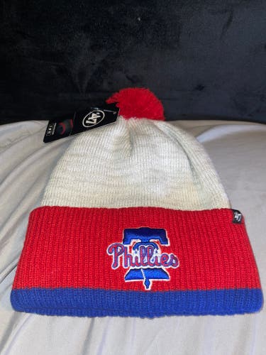 ‘47 Brand MLB Genuine Merchandise Philadelphia Phillies Beanie Winter Hat Cap Brand New